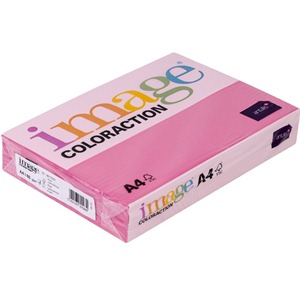 Бумага цветная IMAGE Coloraction Malibu, №22, А4, 80г/м2, 500л, розовый интенсив, 0617022