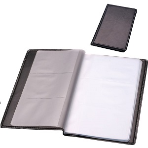 Визитница ATTACHE 194x110x10 мм, ПВХ, 120 визиток