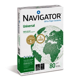 Бумага А4, NAVIGATOR Universal, 80г/м2, 500л